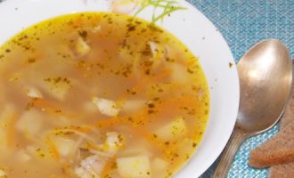 куриный суп с вермишелью рецепт