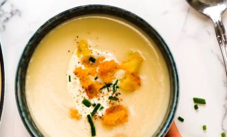 французский луково-картофельный суп